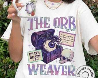 The Orb Weaver Bookish Comfort Colors Shirt, Butcher Blackbird Shirt, Dark Romance Fan Shirt, Brynne-Inspired Reader Gift, Orb-Weaver Spider