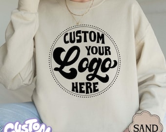 Custom Logo Sweatshirt, Personalized Company Apparel