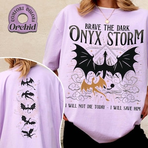 Onyx Storm Comfort Colors Shirt,  Series Shirt, Violet Sorrengail Shirt, Fourth Wing Shirt, Basgiath War College, I Will Save Him