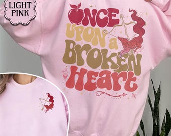 Once Upon a Broken Heart Sweatshirt, The Archer And The Fox Shirt, Evangeline Fox, the Ballad of Never After, Caraval, OUABH