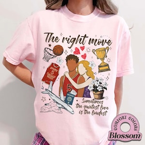 The Right Move Windy City Series Book Comfort Colors Shirt, Basketball Romance Shirt, Windy City Series Fan Gifts, Ryan Shay Shirt