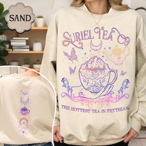 Suriel Tea Co Sweatshirt, Acotar Bookish Shirt, A Court Of Thorns And Roses Shirt, Suriel Tea Shirt, SJM Shirt, Sarah J Maas Merch