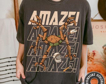 Rocky Amaze Comfort Colors Shirt, Hail Mary Book Inspired Tee, Scifi Reader Gift