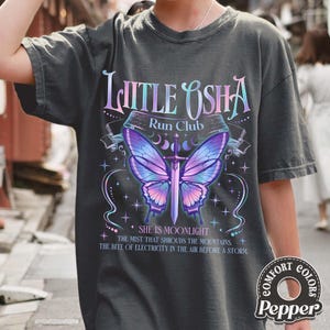Little Osha Butterfly Comfort Colors Shirt, Quicksilver Callie Hart Shirt, Saeris Fane Kingfisher Inspired Tee, Quicksilver Fan Tshirt
