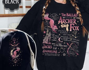 Once Upon A Broken Heart Sweatshirt, The Archer And The Fox Quotes, The Never Ending Story Shirt, Evangeline And Jacks, Little Fox