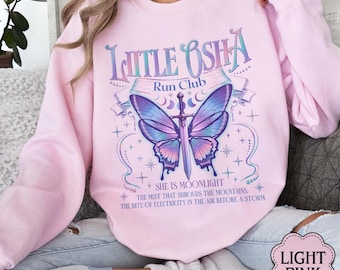 Little Osha Butterfly Sweatshirt, Quicksilver Callie Hart Shirt, Saeris Fane Kingfisher Inspired Tee, Quicksilver Fan Sweatshirt