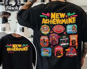 Comfort Colors Dungeon World Stamps Graphic Tee, LitRPG Desperado Club Shirt