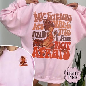 Lehabah Sweatshirt, My Friends Are With Me Shirt, Crescent City Light It Up Tee, Gift For Book Lover, Crescent City Shirt, SJM Merch
