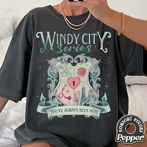 Windy City Comfort Colors Shirt, Windy City Warriors, Kai & Miller Shirt, Liz Tomforde Bookish Merch, Play Along, Rewind It Back, Mile High