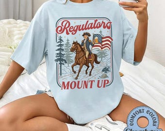 Funny George Washington Drinking Shirt, Comfort Colors Patriotic Tee, Independence Day Apparel