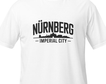 Nuremberg Imperial City T-Shirt – Nuremberg Germany Skyline Shirt – Bavaria Travel Tee – Franconia City Shirt – Minimalist Germany Shirt
