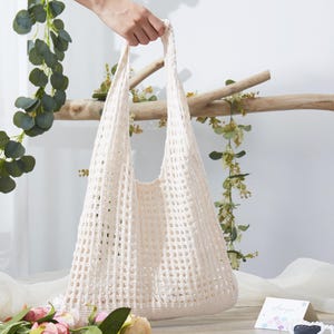French Market Bag,Mesh Beach Bag,Farmers Market Bag,Crochet bag,Eco-Friendly Produce Bag,Reusable Grocery Bag,Market Tote,Net Bag,Mesh Bag