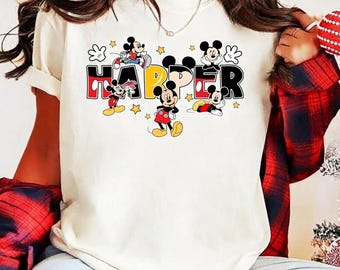 Custom Name Disneyland Mickey Mouse Shirt, Mickey Family Matching Shirts, Mom Dad Disneytrip Shirt, Personalized Mickey Mouse Birthday Tee