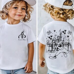 Custom Disneyland Shirt Matching Family Disneyland Sweatshirts Retro Mickey Minnie Happiest Place One Earth Matching Disneyland Shirt zdjęcie 4