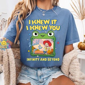 Toy Story 5 Shirt, I Knew It I Knew You Shirt, Infinity and Beyond Apparel, TS and Toy Story 5 Friendship Shirt, Woody Buzz Lightyear Shirt image 2