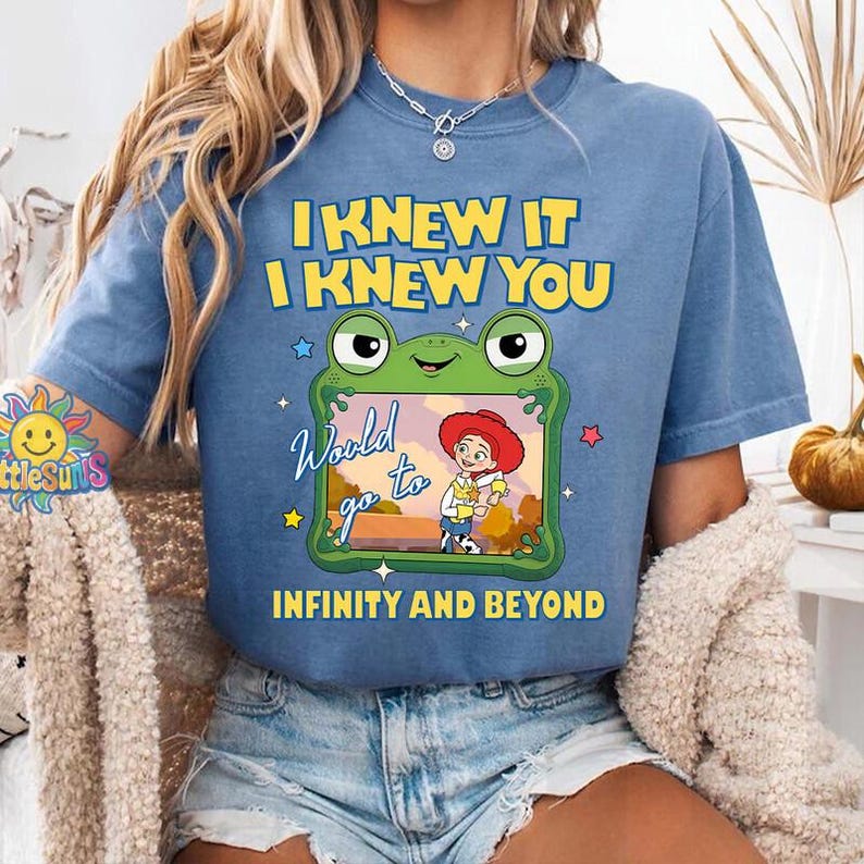Toy Story 5 Shirt, I Knew It I Knew You Shirt, Infinity and Beyond Apparel, TS and Toy Story 5 Friendship Shirt, Woody Buzz Lightyear Shirt image 2