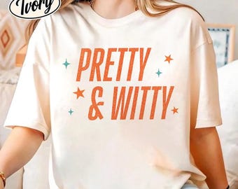 Showgirl Pretty and Witty Comfort Colors Shirt In My Showgirl Era Shirt The Life Of A Shirt Showgirl Group Matching Shirt 41