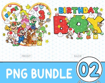 Super Mario Geburtstag Junge Png, Mario Geburtstagsparty Png, Mario Familie Png, Super Mario Geschenk Png, Geburtstagskind Png