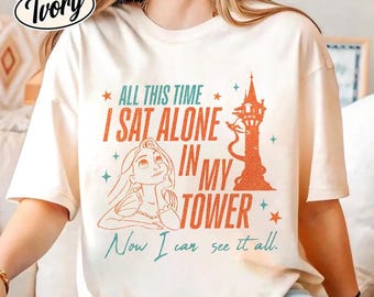 I Sat Alone In My Tower Tangled Rapunzel Shirt Princess Showgirl Shirt Tangled Shirt Disneyland Showgirl Tshirt Showgirl Ophelia Shirt 25