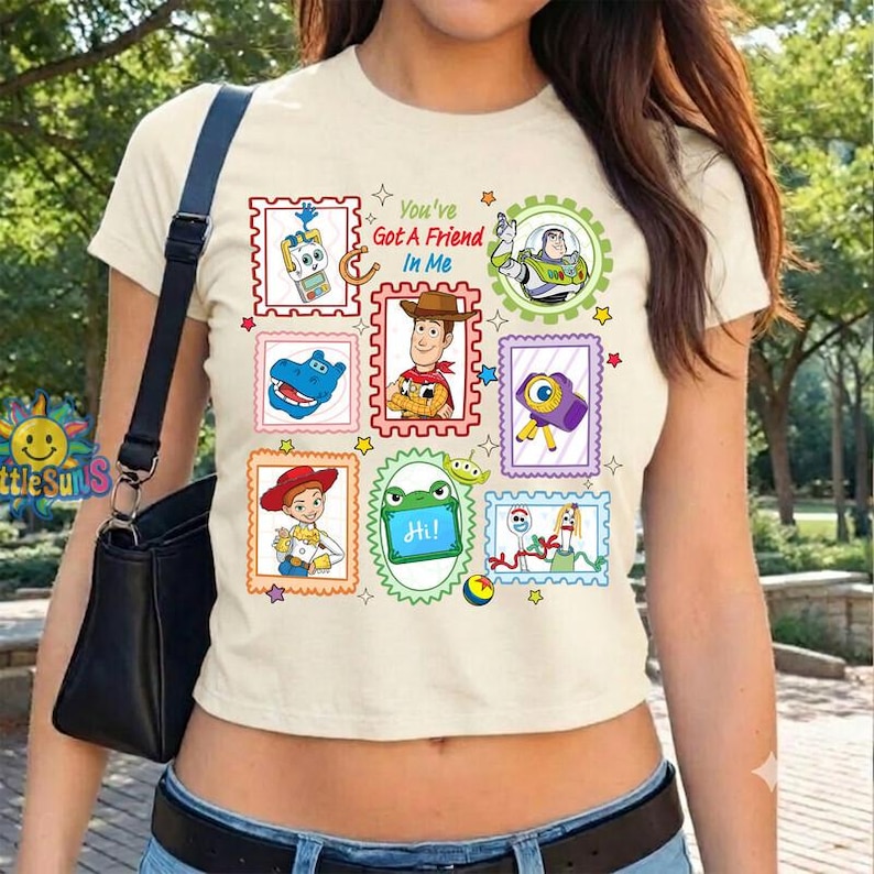Comfort Colors Toy Story 5 Shirt, I Knew It I Knew You Shirt, TS and Toy Story 5 Shirt, Woody Buzz Lightyear Shirt, You've Got a Friend Tee image 1