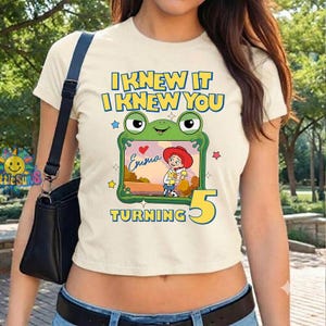 Personalized Toy Story 5 Birthday Shirt, I Knew It I Knew You Tee, Long Live TS Toy Story Shirt, You've Got a Friend in Me, Disneyland Bild 1