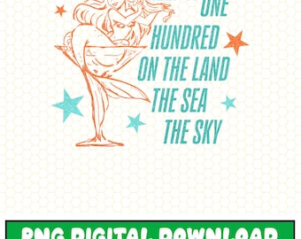Keep It One Hundred On The Land The Sea The Sky Png, Ariel The Little Mermaid Png, Disneyland Showgirl Png Showgirl Ophelia Png