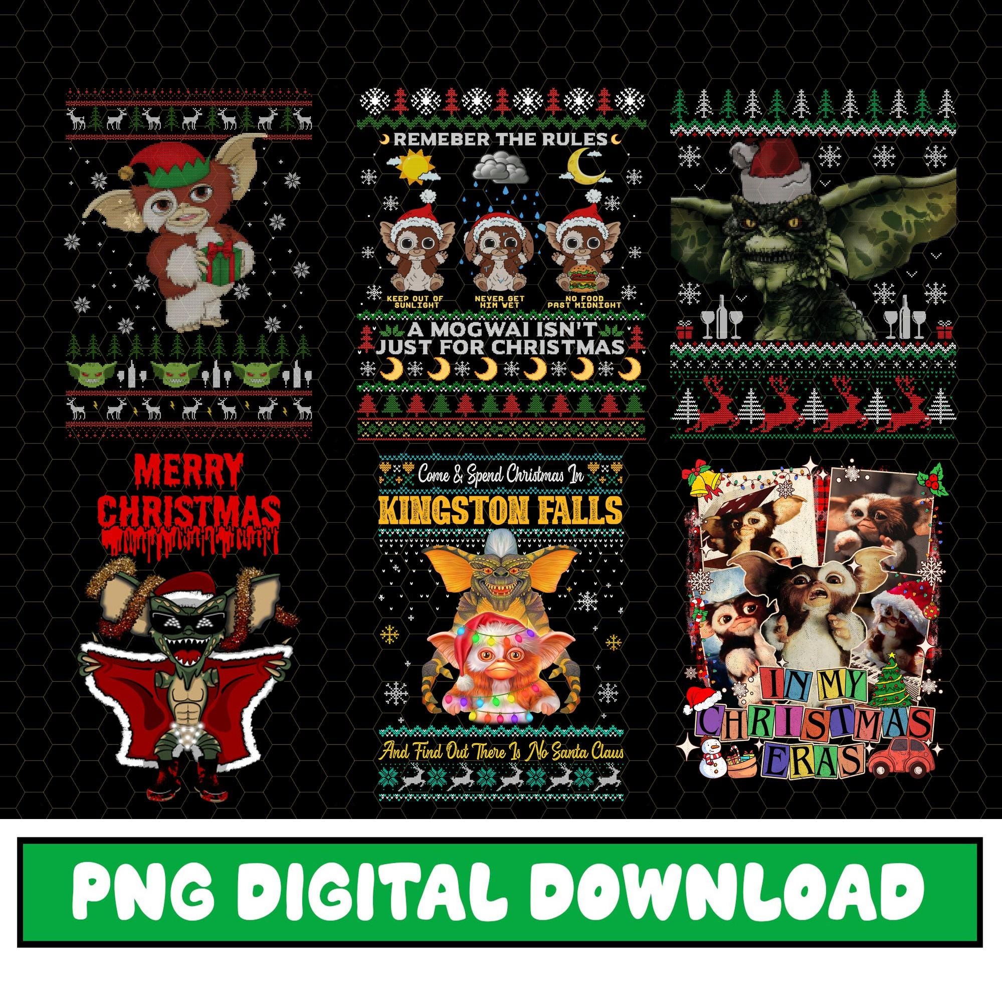 Gremlins Men's Mogwai Christmas Hat T-Shirt – Official Movie Merchandise