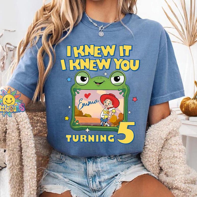 Personalized Toy Story 5 Birthday Shirt, I Knew It I Knew You Tee, Long Live TS Toy Story Shirt, You've Got a Friend in Me, Disneyland Bild 2