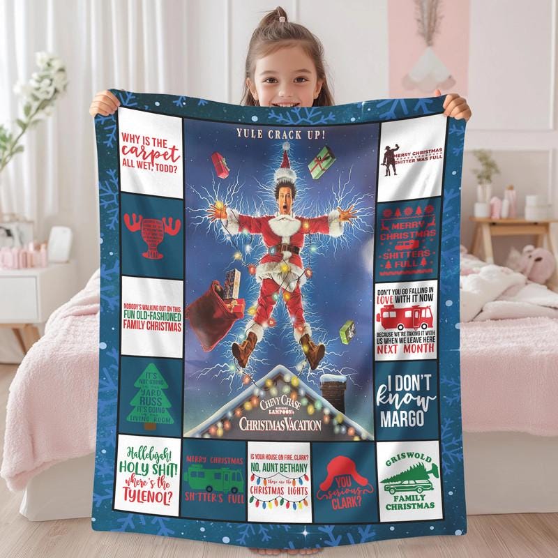 National Lampoons Christmas Vacation Blanket