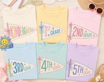 Teacher Team Shirts, Comfort Colors Back to School Shirt, Grade Level Team Tees, Teacher Gift, Kindergarten First Second Third Grade Shirt