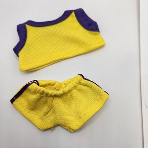 Basketball jersey for labubu immagine 3