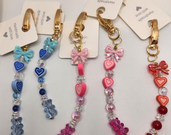 Kawaii Heart Keychains