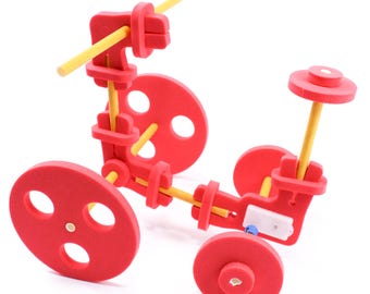 Wind-Up Vehicle STEM Project Pack for Scouts and Homeschool