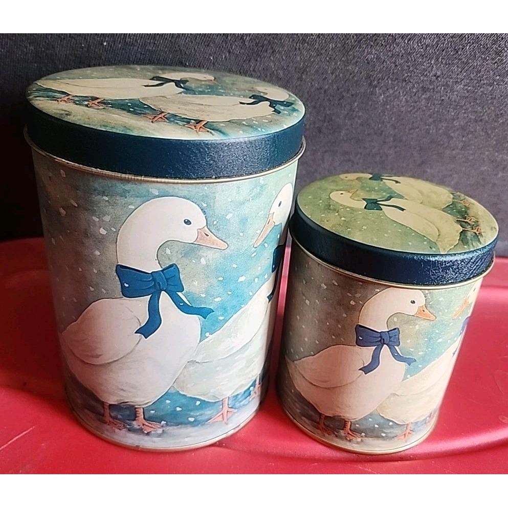 Blue Goose Tin Set Canada