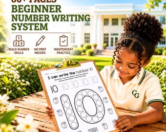 Zahlenverfolgung für die Vorschule, die Kinder tatsächlich beenden - bis 20 zählen, Arbeitsbuch zur Zahlenverfolgung, selbstständiges Üben der Monstermathematik