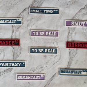Bookish Street Signs