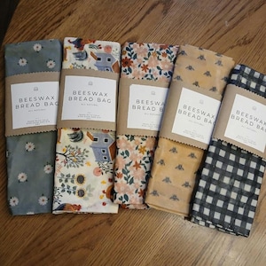 Bolsa para pan y productos de cera de abejas
