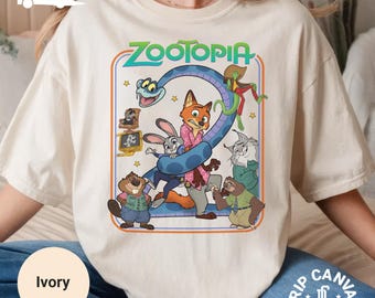 Gary The Snake Zootopia 2 Shirt: Disney Nick Wilde & Judy Hopps Youth Movie Fan Tee