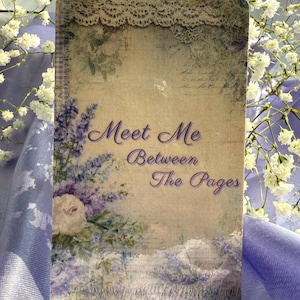 Segnalibro &quot;Incontrami tra le pagine&quot;, collezione di segnalibri alla lavanda parigina, estetica romantica, regalo per gli amanti dei libri, segnalibro Parigi, regali