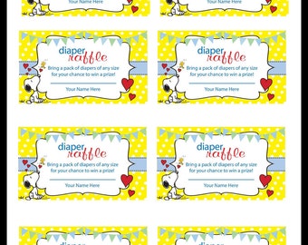 lion king printable diaper raffle ticket etsy