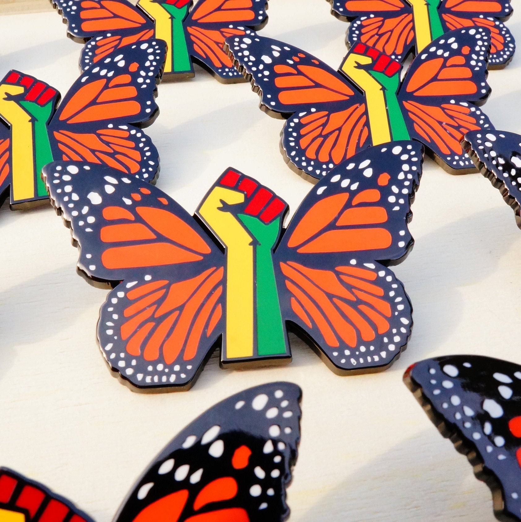 Black owned lapel pin for black history month Pins for the Etsy