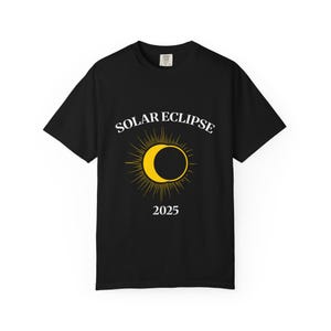 SOLAR ECLIPSE Unisex T-Shirt, Eclipse Tee Shirt, Celestial Clothing, Astronomy Shirt, Eclipse Gift for Space Lovers