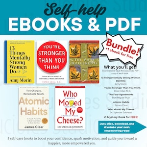 Selbstfürsorge eBooks bündeln | Empowerment eBook Set | Persönliches Wachstum eBook Pack | Sofort PDF Download | Ebooks | Achtsamkeit & Wellness Ratgeber