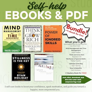 Selbstfürsorge eBooks bündeln | Empowerment eBook Set | Persönliches Wachstum eBook Pack | Sofort PDF Download | Ebooks | Achtsamkeit & Wellness Ratgeber