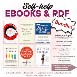 Selbstfürsorge eBooks bündeln | Empowerment eBook Set | Persönliches Wachstum eBook Pack | Sofort PDF Download | Ebooks | Achtsamkeit & Wellness Ratgeber