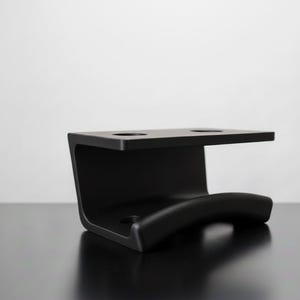 Under Desk Headphone Hook | Minimalist Gaming Headset Mount & Desk Organizer