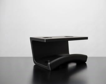 Headphone Hook For Under Your Desk | Minimalist Gaming Headset Mount & Desk Organizer