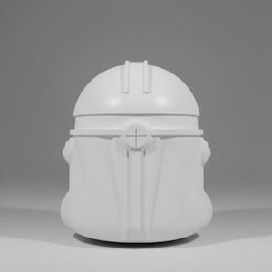 Op fase 2 geïnspireerde Clone Trooper-helmkit met vizieroptie afbeelding 3