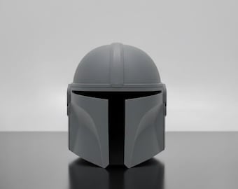 DIY Mandalorian Inspired Helmet Kit with Visor Option Ready to Paint