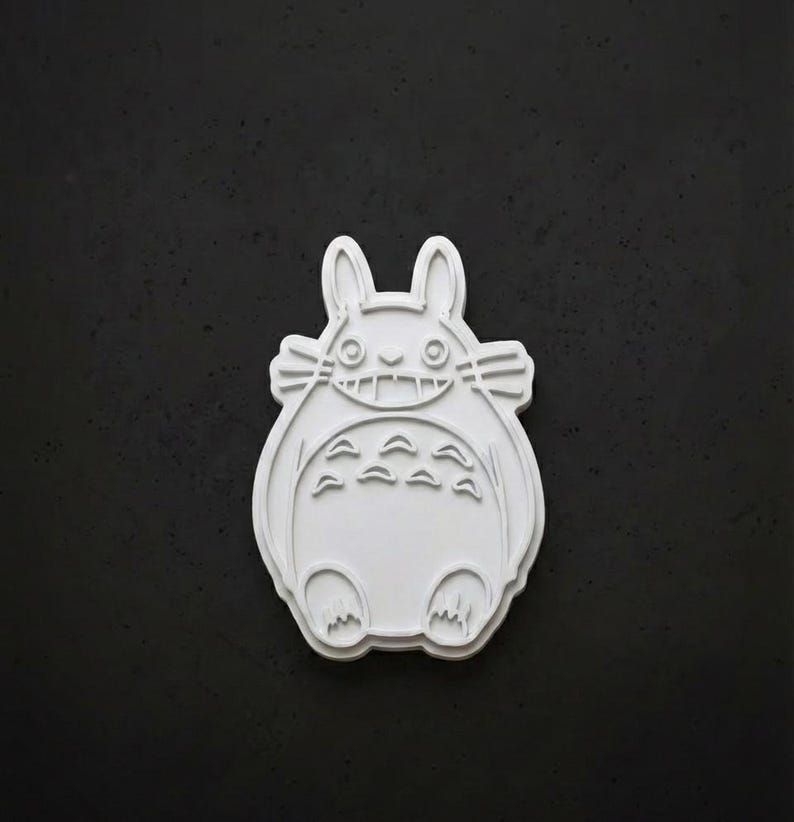 Studio Ghibli Inspired Cookie Cutter Set | Totoro, No-Face, San, Kodama, Soot Sprite, JiJi image 3